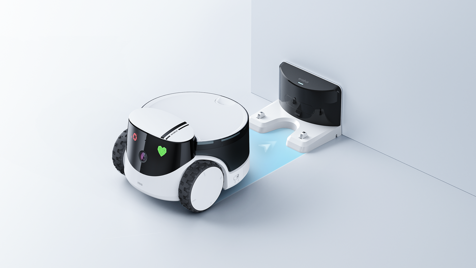 ROLA PetPal automatically returns to its charging station