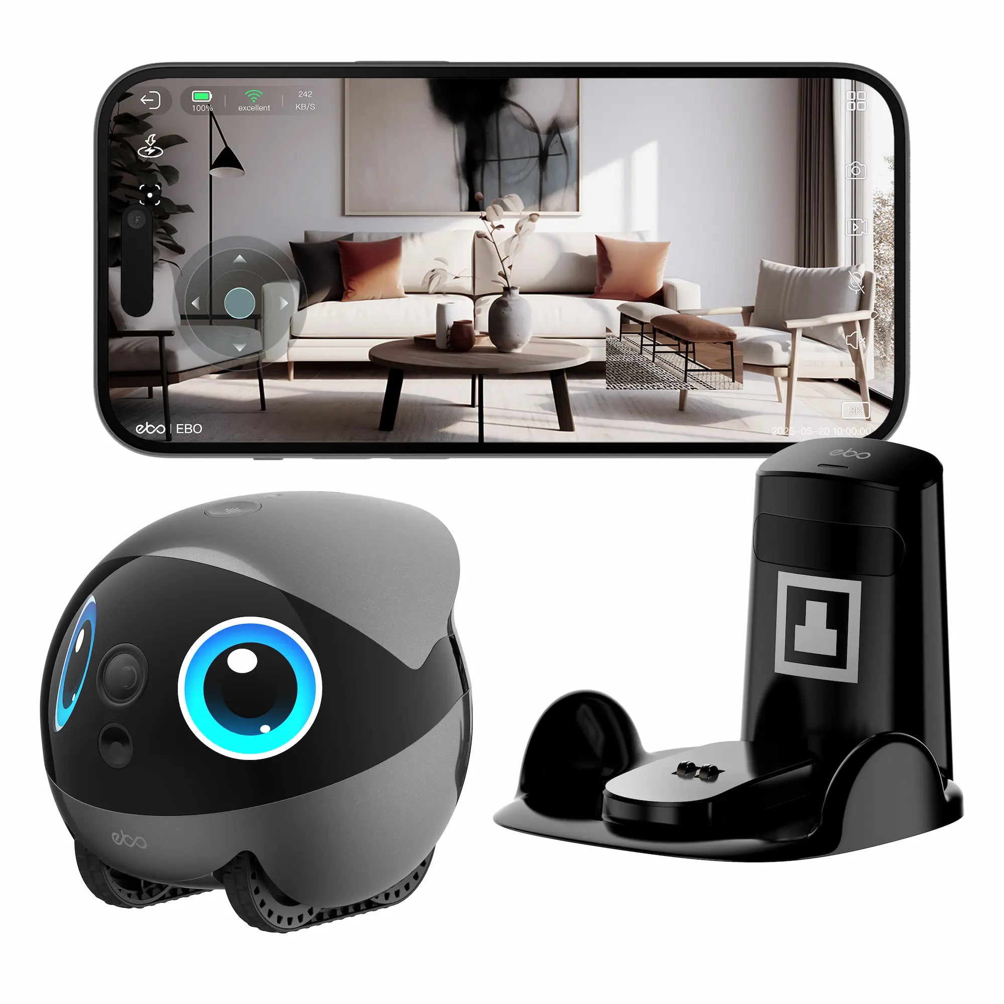 EBO Air 2 Plus Companion Robot