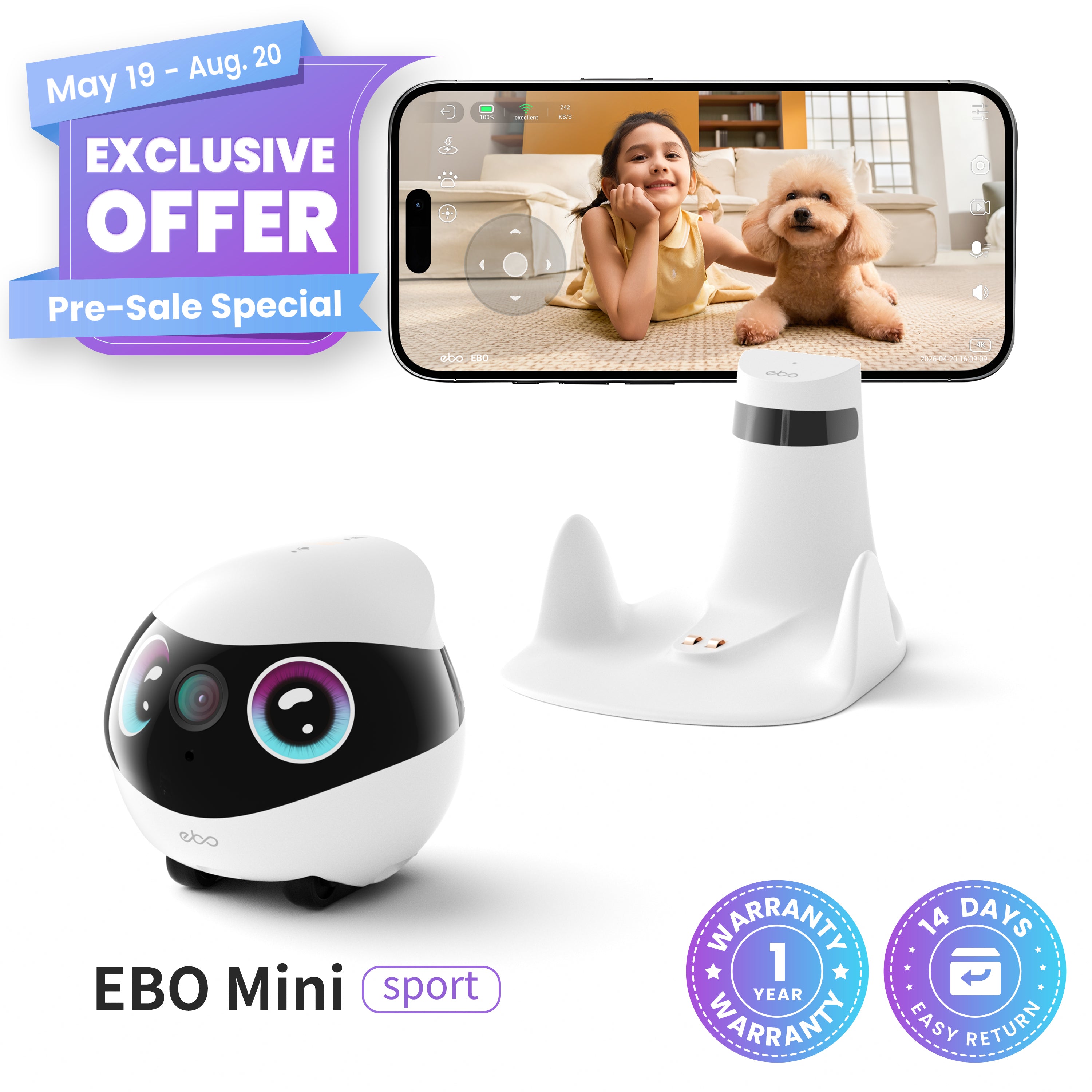 EBO Mini & EBO Mini Sport FamilyBot