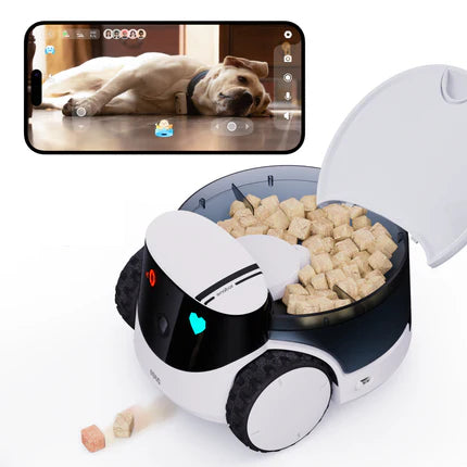 ROLA PetPal ロボット本体 ROLA PetPal | Modular AI Pet Robot with Feeder – Enabot – Enabot Store