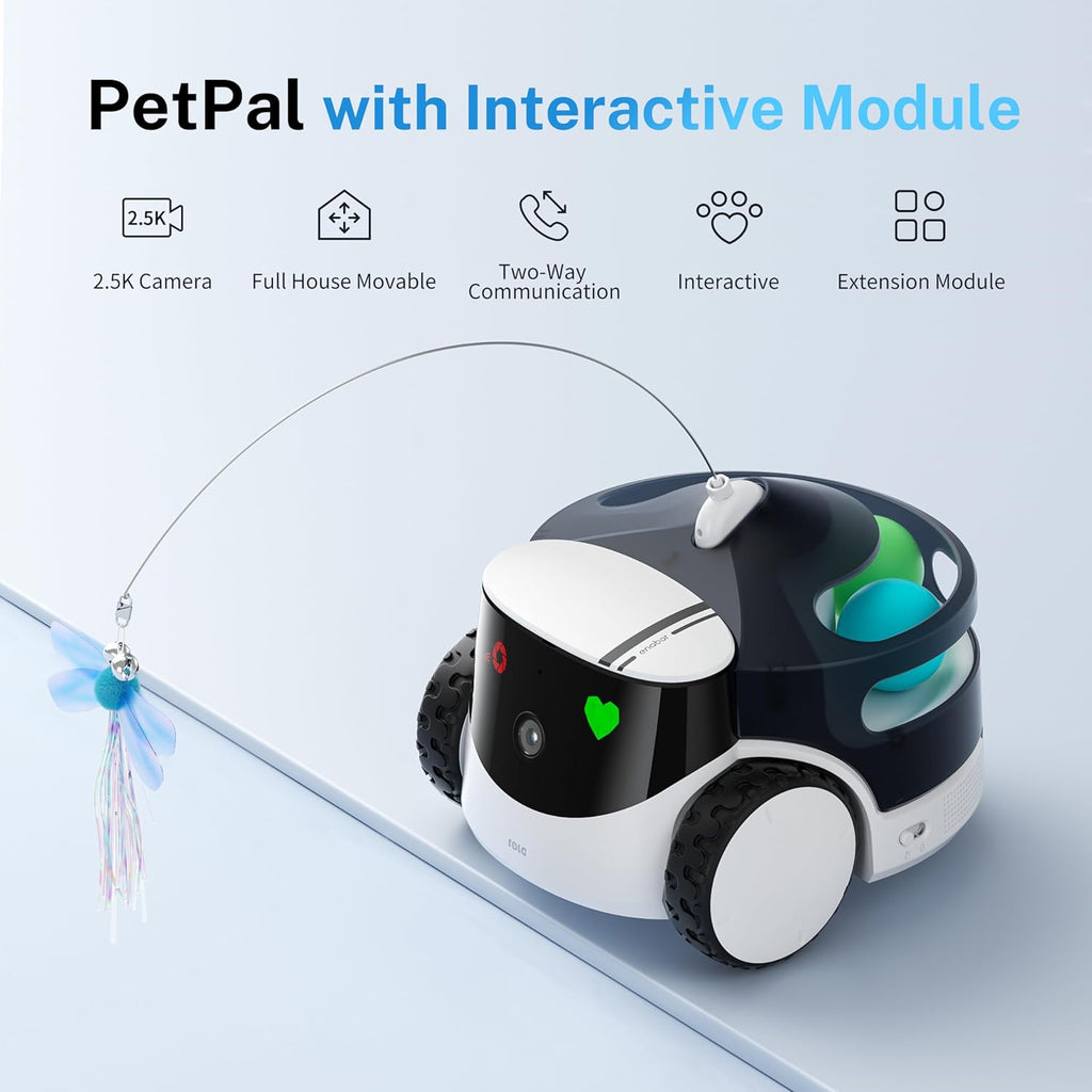 ROLA PetPal | Modular AI Pet Robot with Feeder – Enabot – Enabot Store