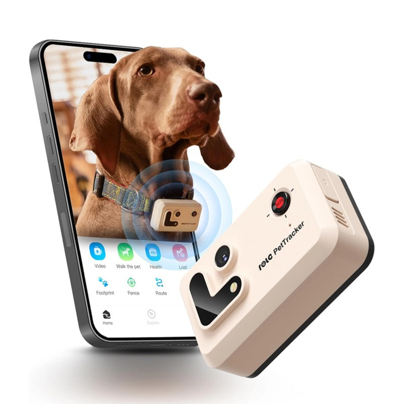ROLA PetTracker-GPS Tracker with Camera